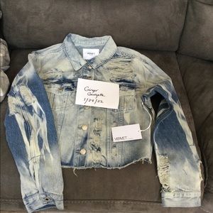 NWT Vervet Los Angeles Jean jacket size medium